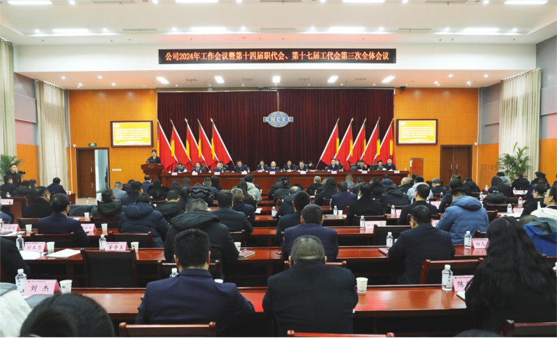 公司召開2024年工作會議暨第十四屆職代會、第十七屆工代會第三次全體會議