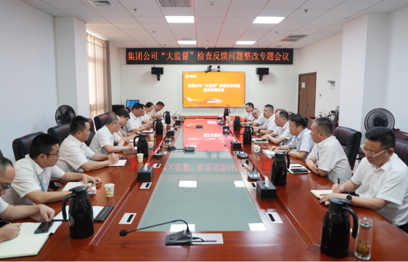 中國(guó)化學(xué)四化建召開落實(shí)集團(tuán)公司“大監(jiān)督”檢查反饋問(wèn)題整改專題會(huì)議