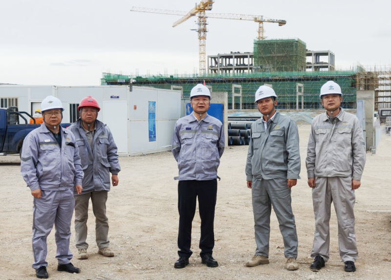 周鴻到華東公司甘肅巨化項目調(diào)研指導工作