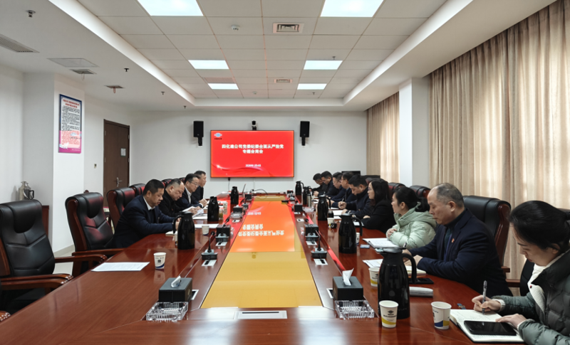 中國化學(xué)工程四化建黨委與紀委召開2025年度全面從嚴治黨專題會商會